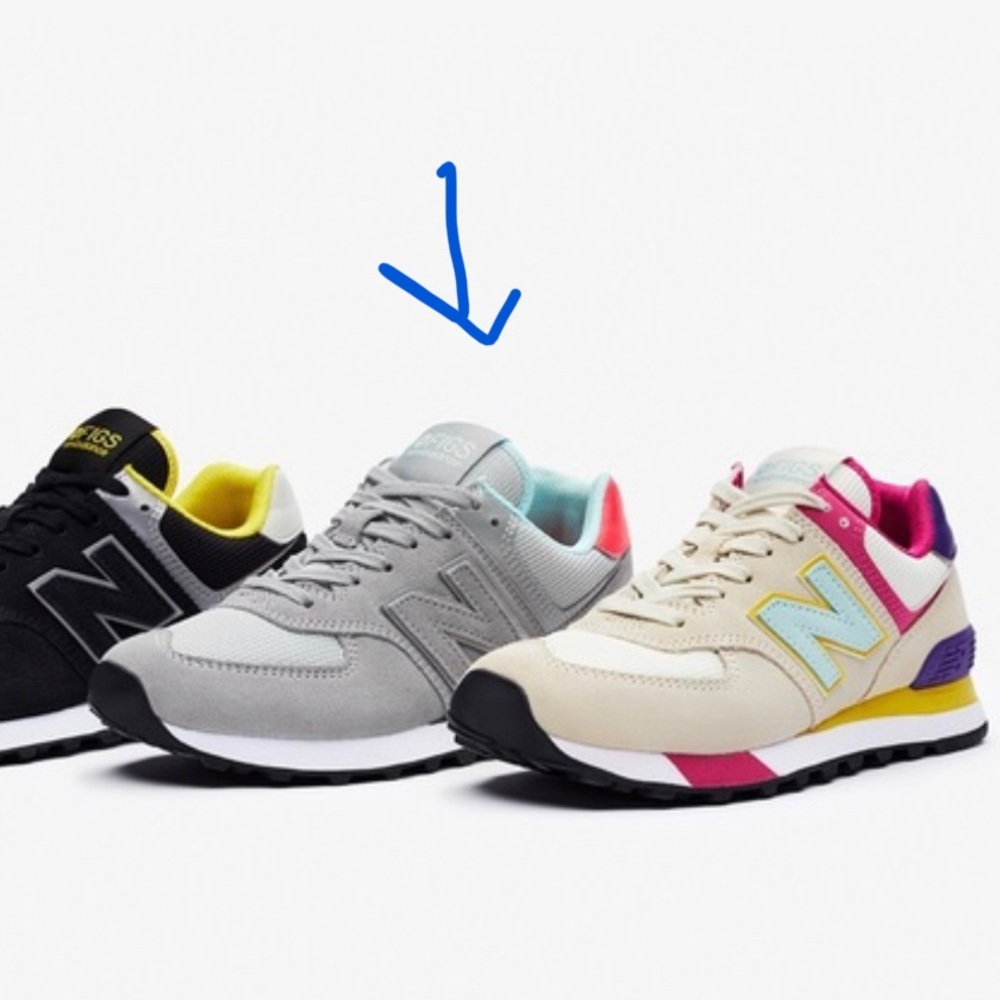 Figs New Balance 574 Women’s Grey